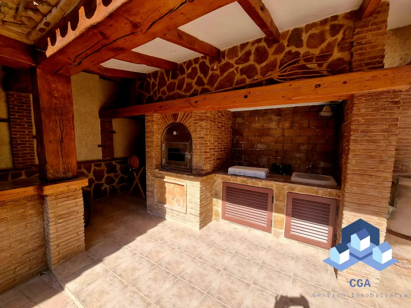 Terrassa de Casa o xalet en venda en Lorca amb Aire condicionat, Calefacció i Jardí privat