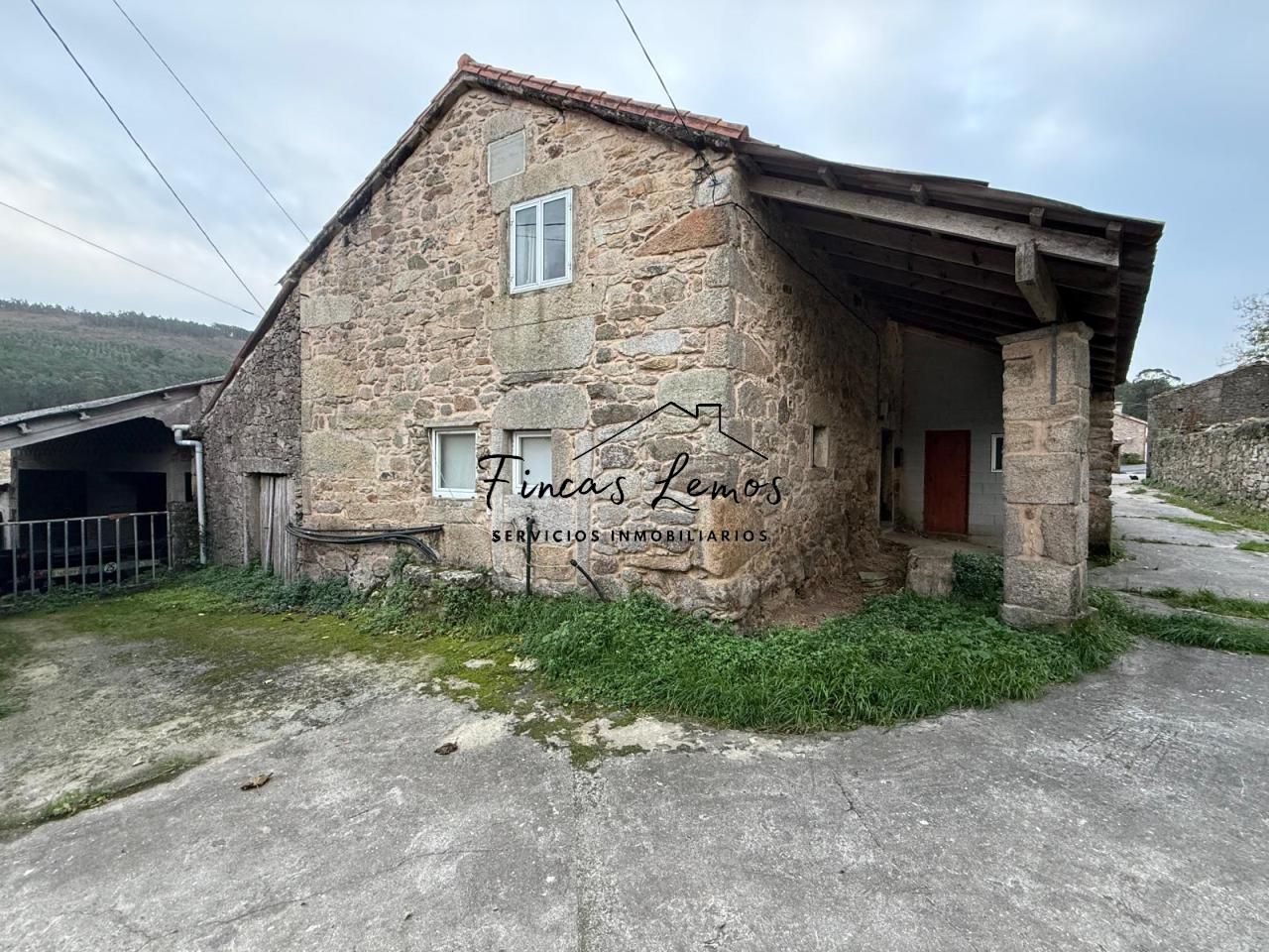 Vista exterior de Casa o chalet en venta en Muxía con Jardín privado