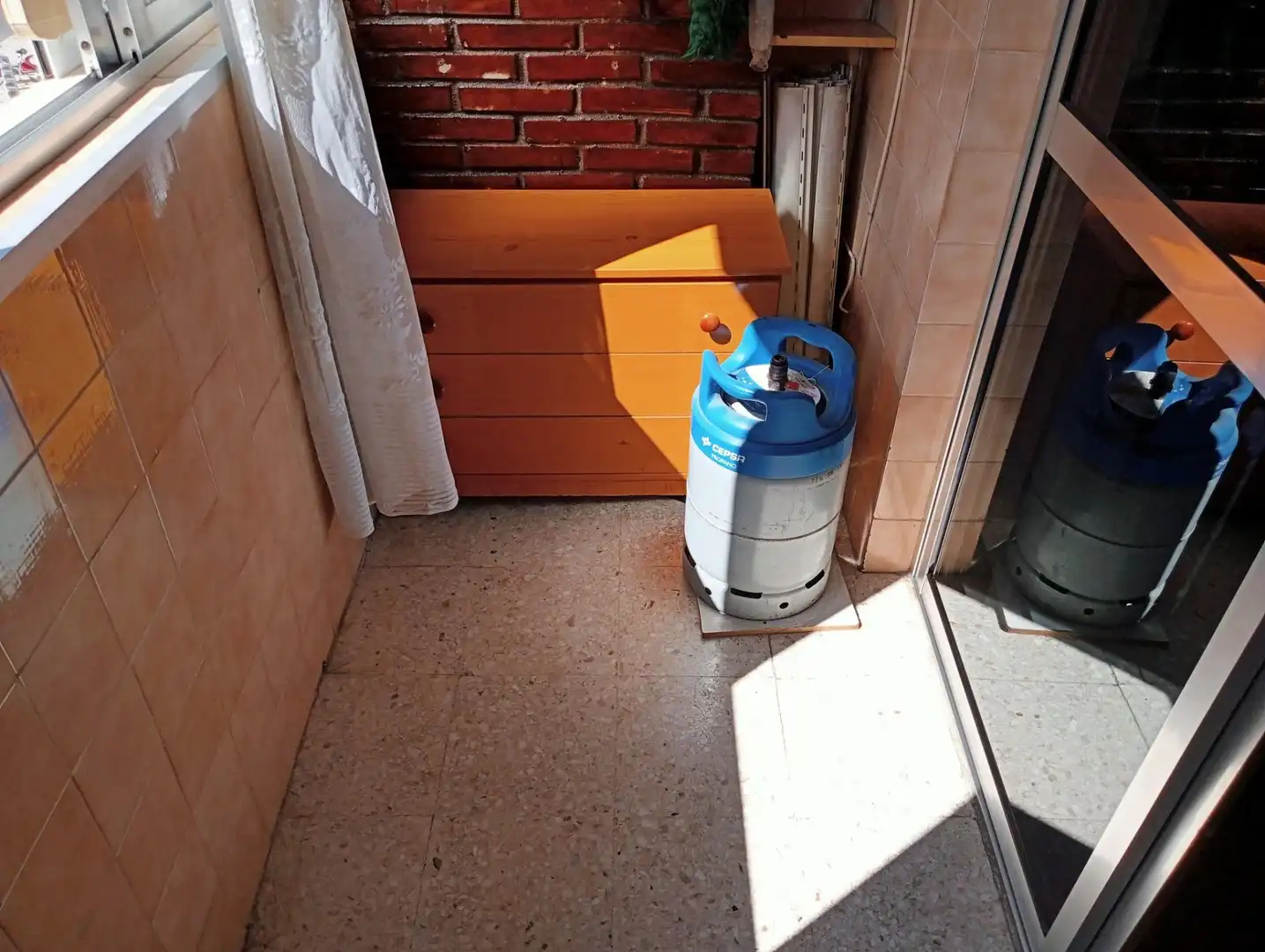 Balcony of Flat for rent in Sevilla  with Air Conditioner, Terrace and Furnished