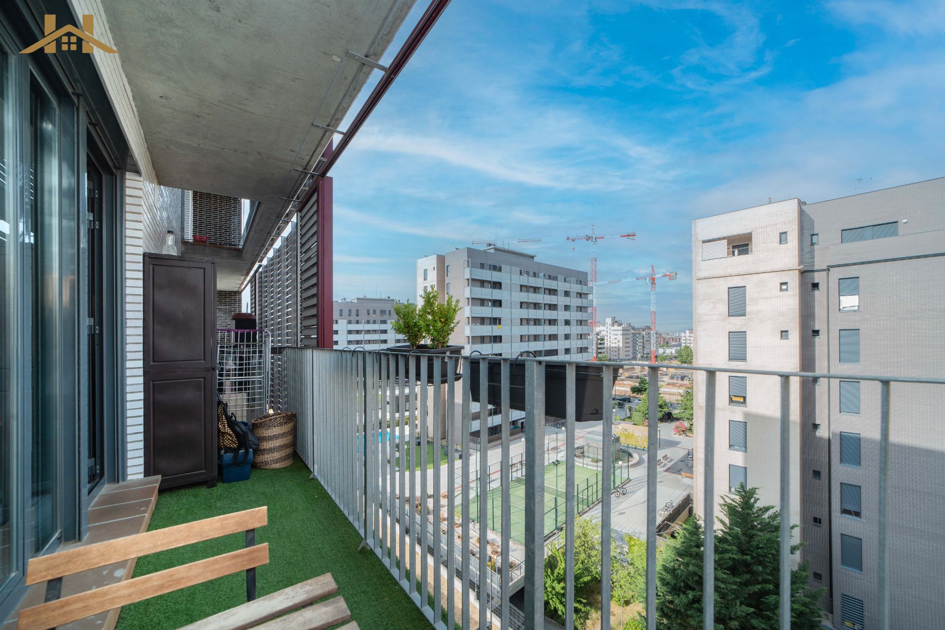 Terrace of Flat for sale in Tres Cantos  with Air Conditioner, Heating and Terrace