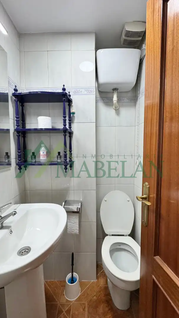 Badezimmer von Wohnung zur Miete in Madrid mit Heizung, Terrasse und Möbliert