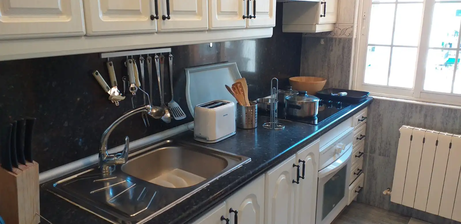 Cocina de Ático en venta en Madrid con Aire acondicionado, Calefacción y Balcón