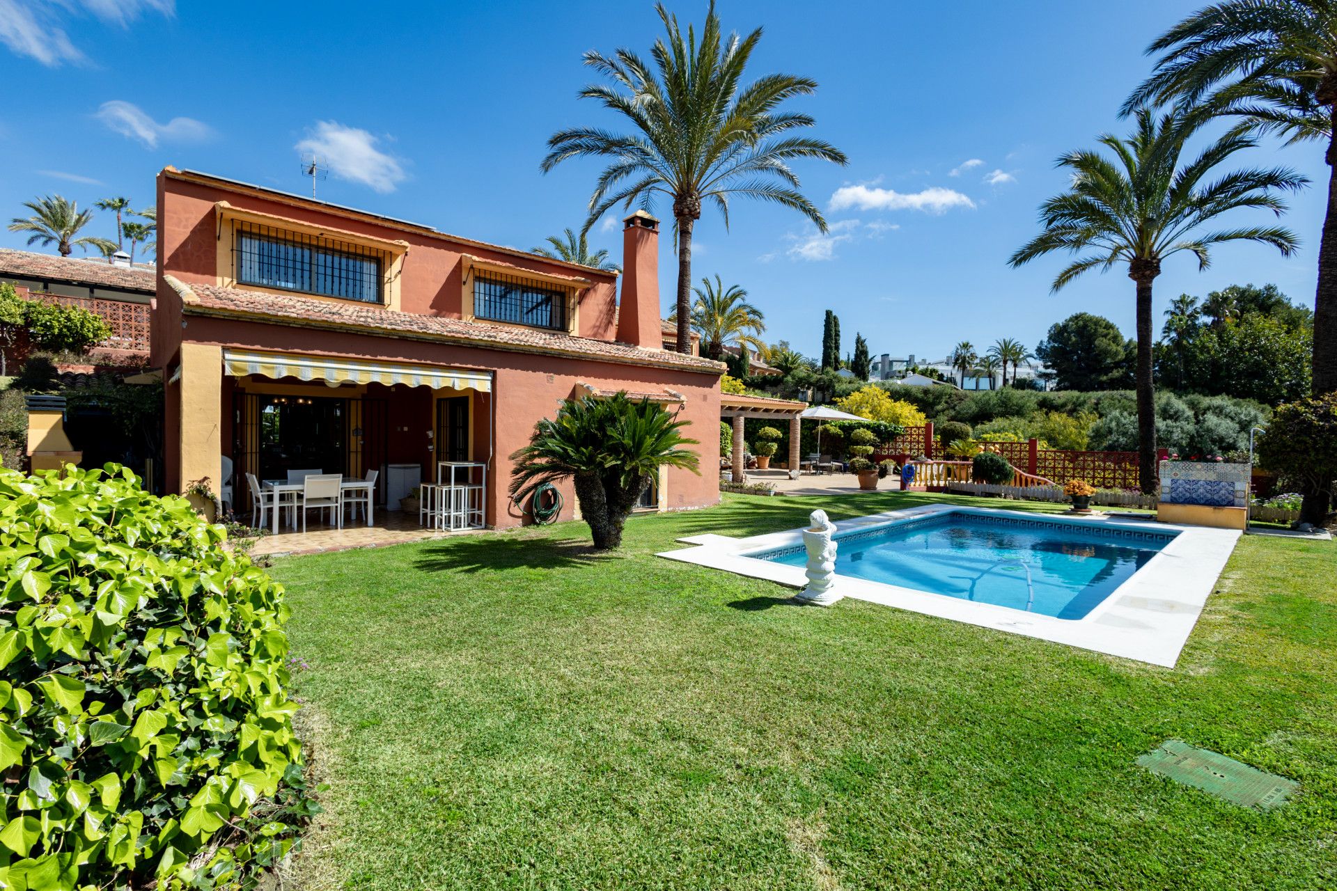 Jardín de Casa o chalet en venta en Marbella con Aire acondicionado, Jardín privado y Terraza