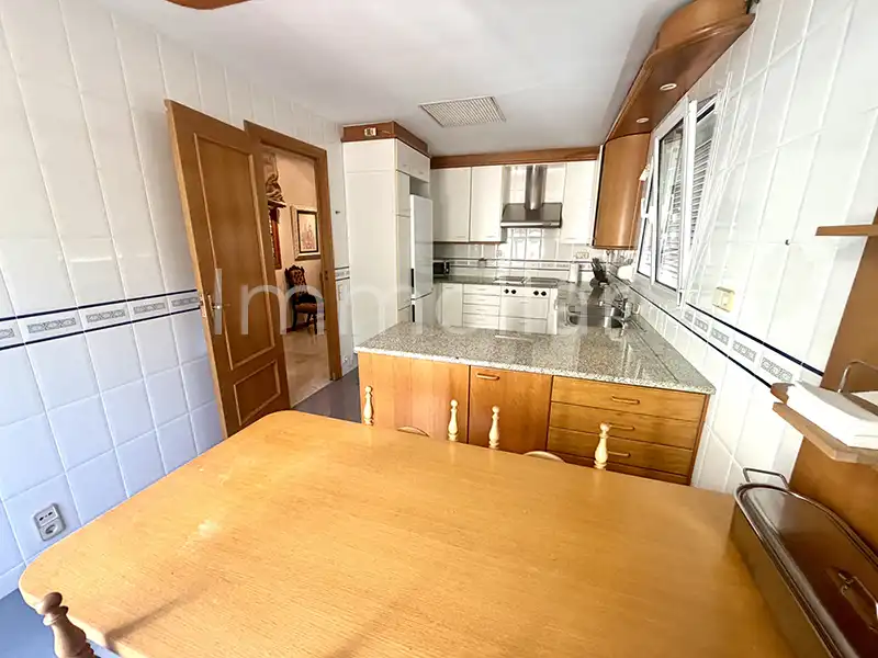 Kitchen of Attic for rent in Barcelona  with Air Conditioner, Heating and Parquet flooring