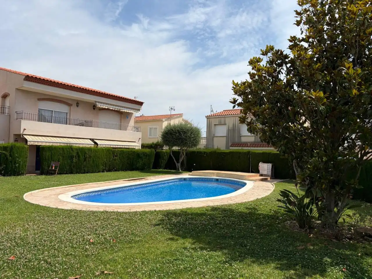 Piscina de Casa o xalet en venda en Mont-roig del Camp amb Aire condicionat, Calefacció i Terrassa