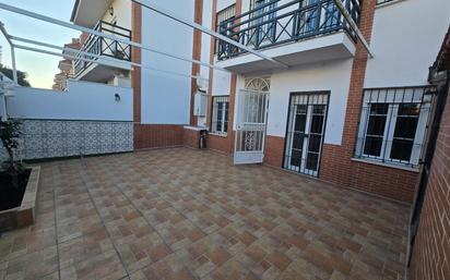 Exterior view of Single-family semi-detached for sale in Aljaraque  with Terrace, Storage room and Balcony