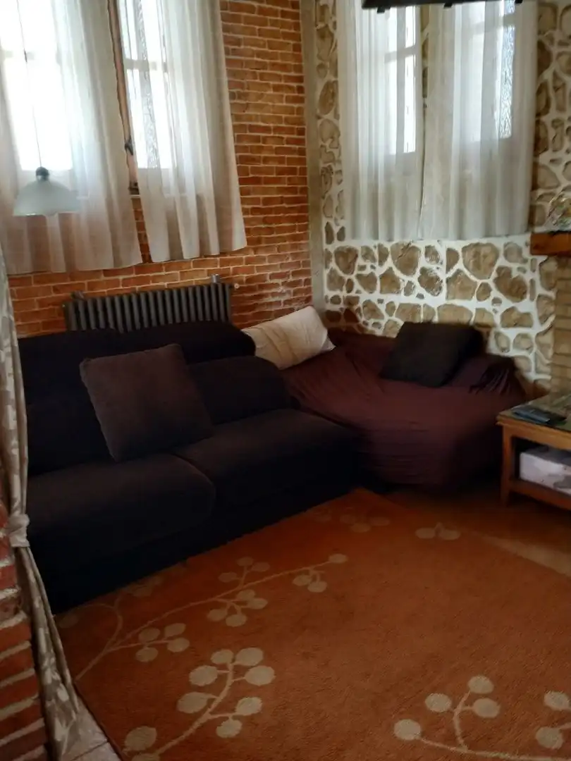 Sala d'estar de Finca rústica en venda en La Ràpita amb Aire condicionat, Calefacció i Jardí privat