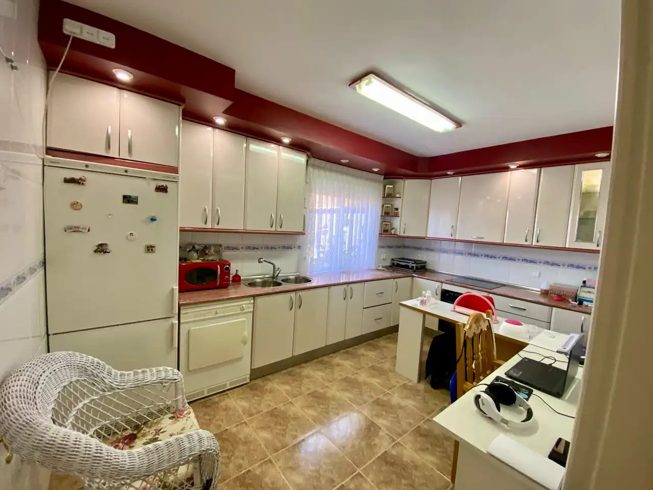 Kitchen of Detached homes for sale in Villarrubia de los Ojos  with Air Conditioner, Heating and Private garden