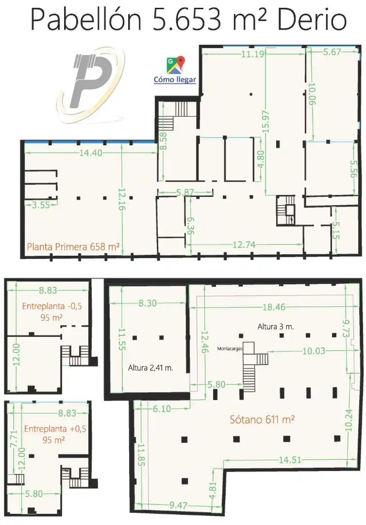 Nave industrial en venta en Derio
