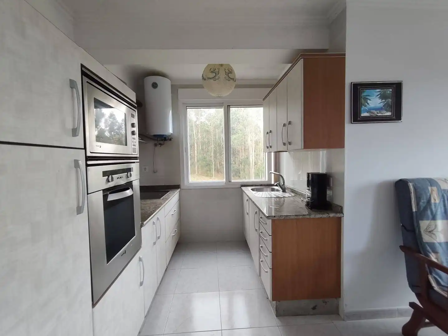 Kitchen of Flat for sale in Fisterra  with Furnished