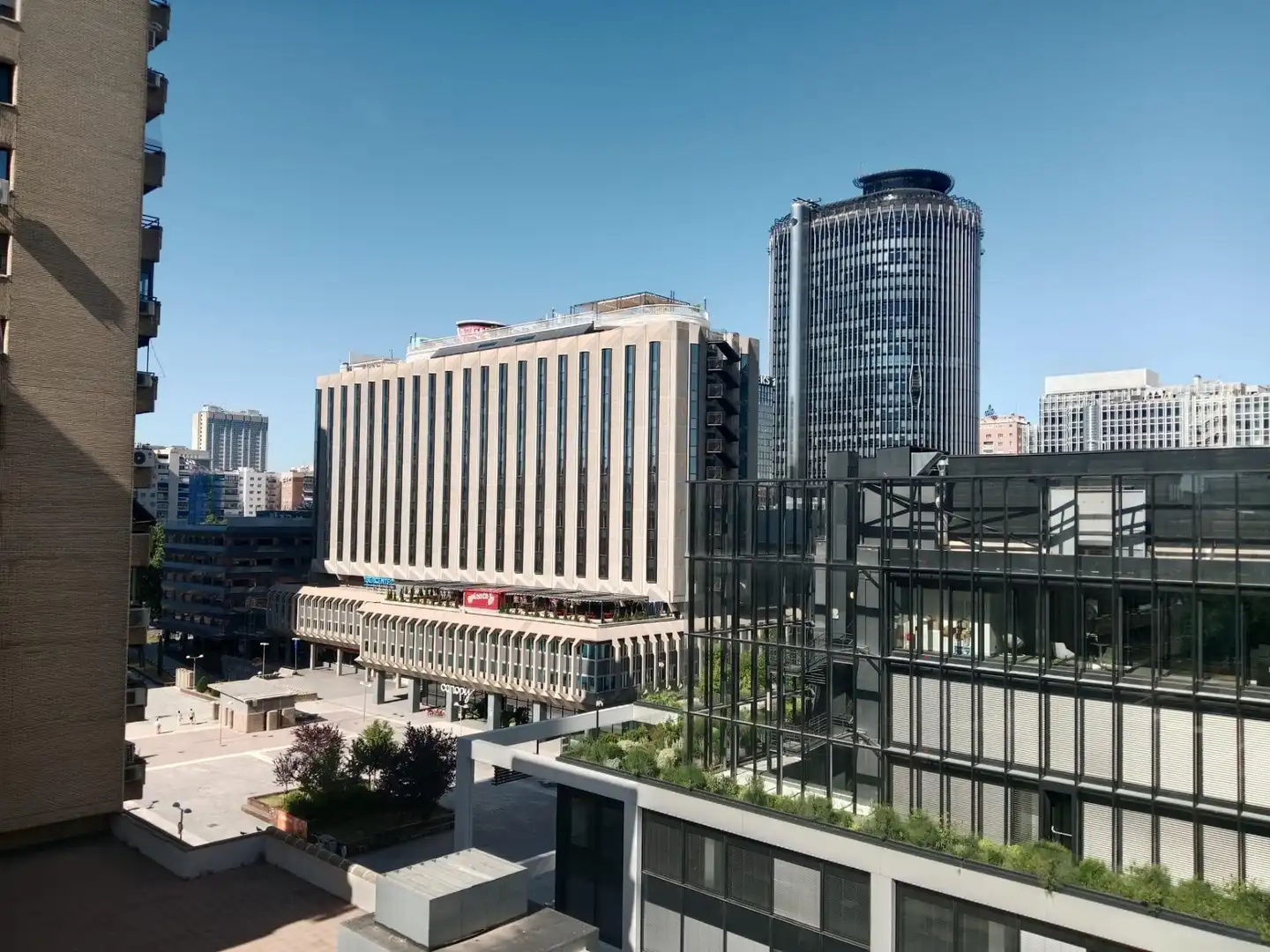 Vista exterior de Piso de alquiler en Madrid con Aire acondicionado, Calefacción y Amueblado