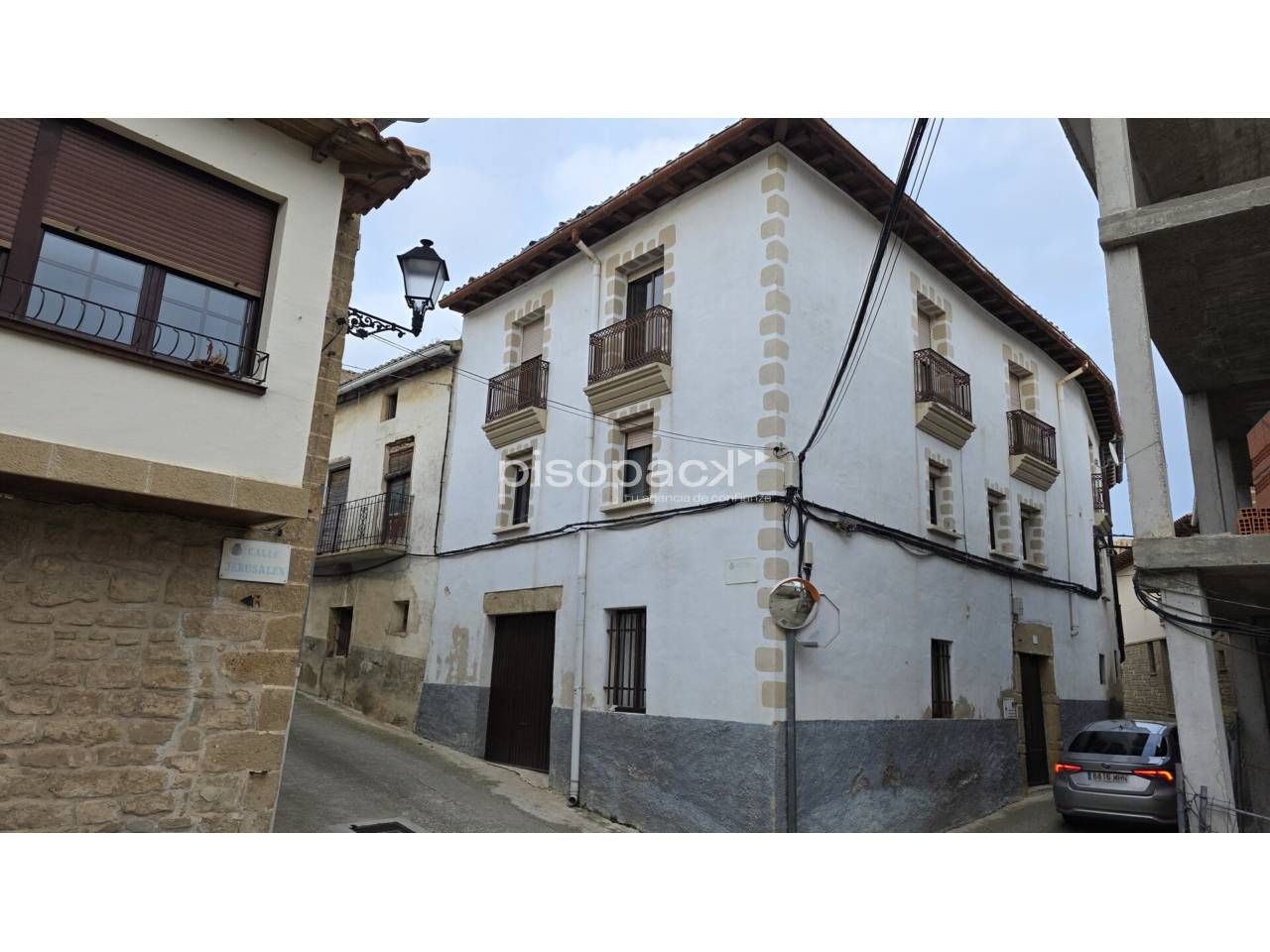 Außenansicht von Country house zum verkauf in Artajona mit Heizung, Parkett und Terrasse