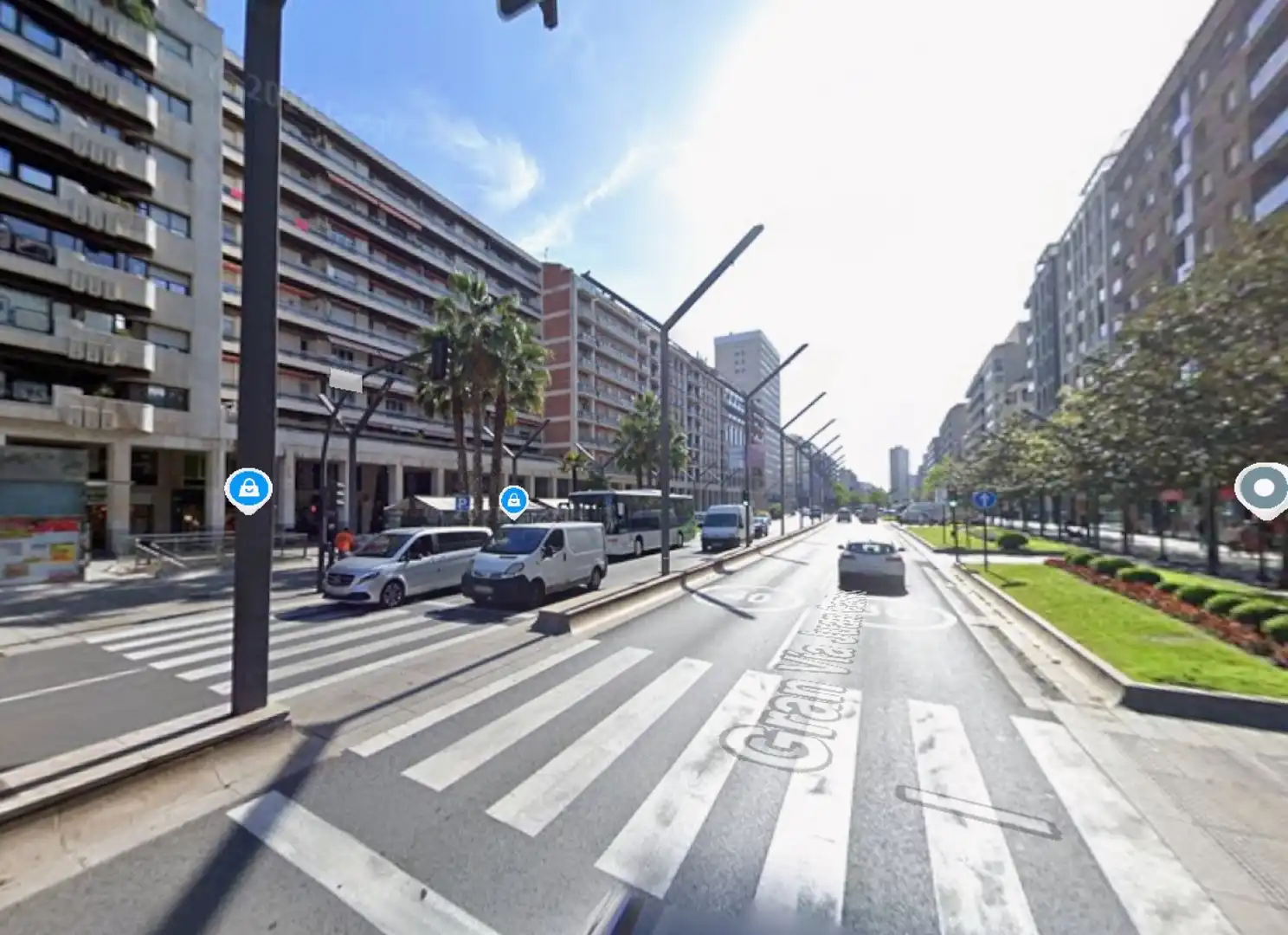 Vista exterior de Pis en venda en  Logroño amb Calefacció