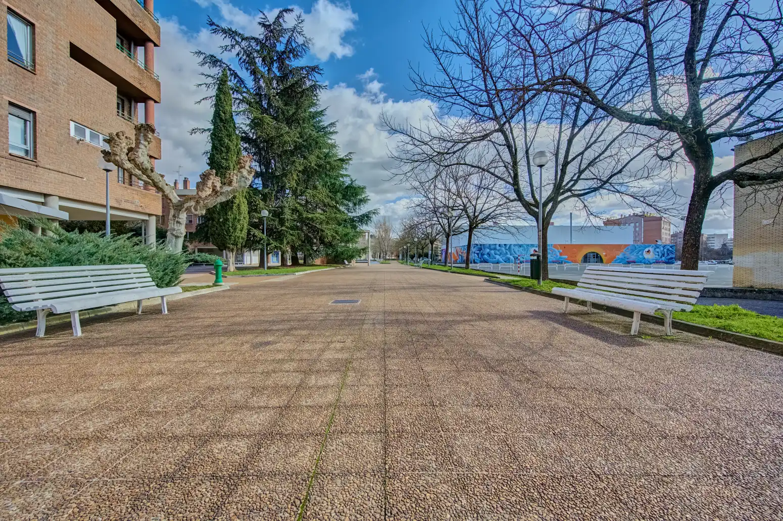 Vista exterior de Pis en venda en  Pamplona / Iruña amb Aire condicionat, Calefacció i Parquet