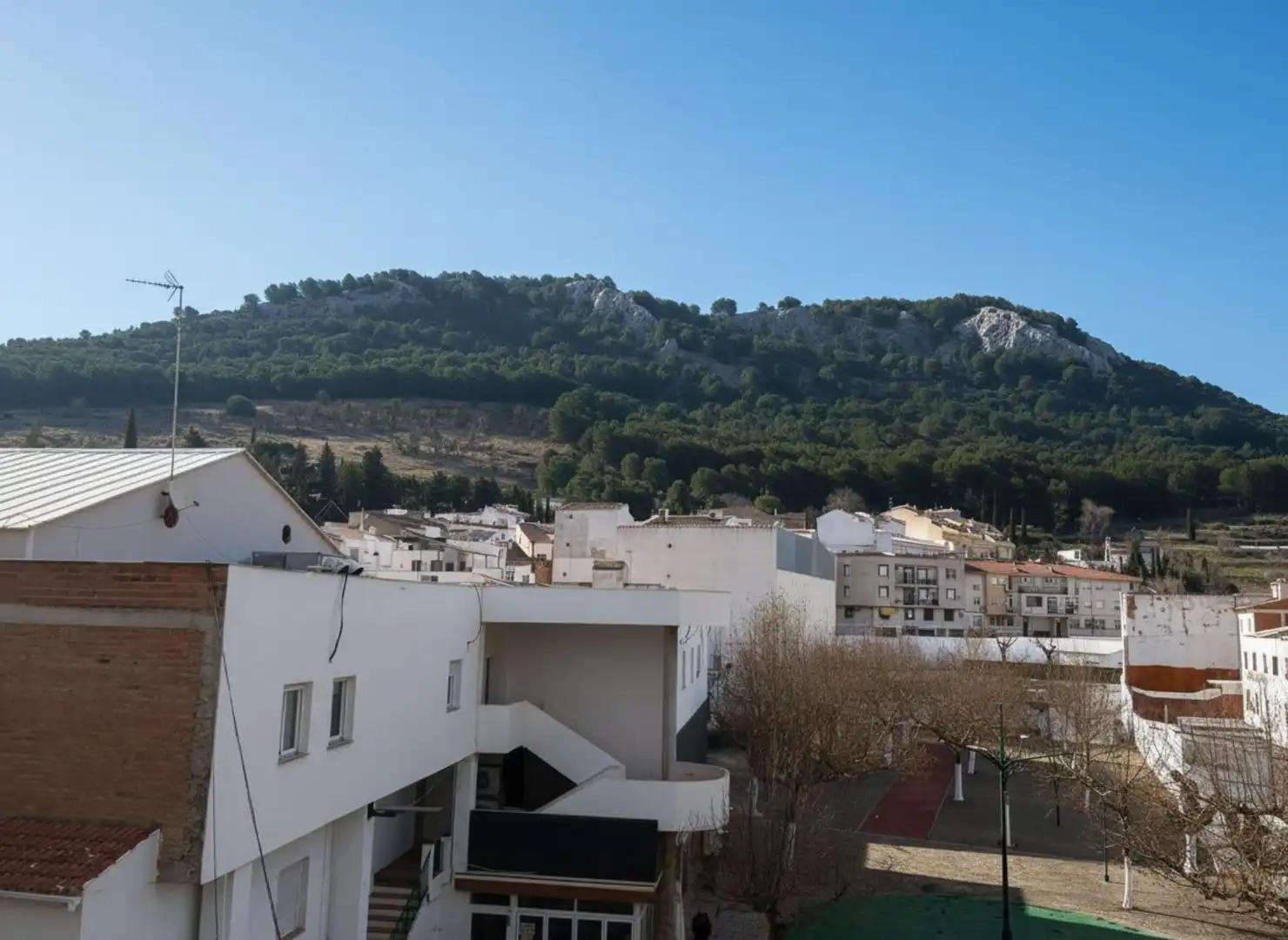 Vista exterior de Piso en venta en Jamilena con Balcón