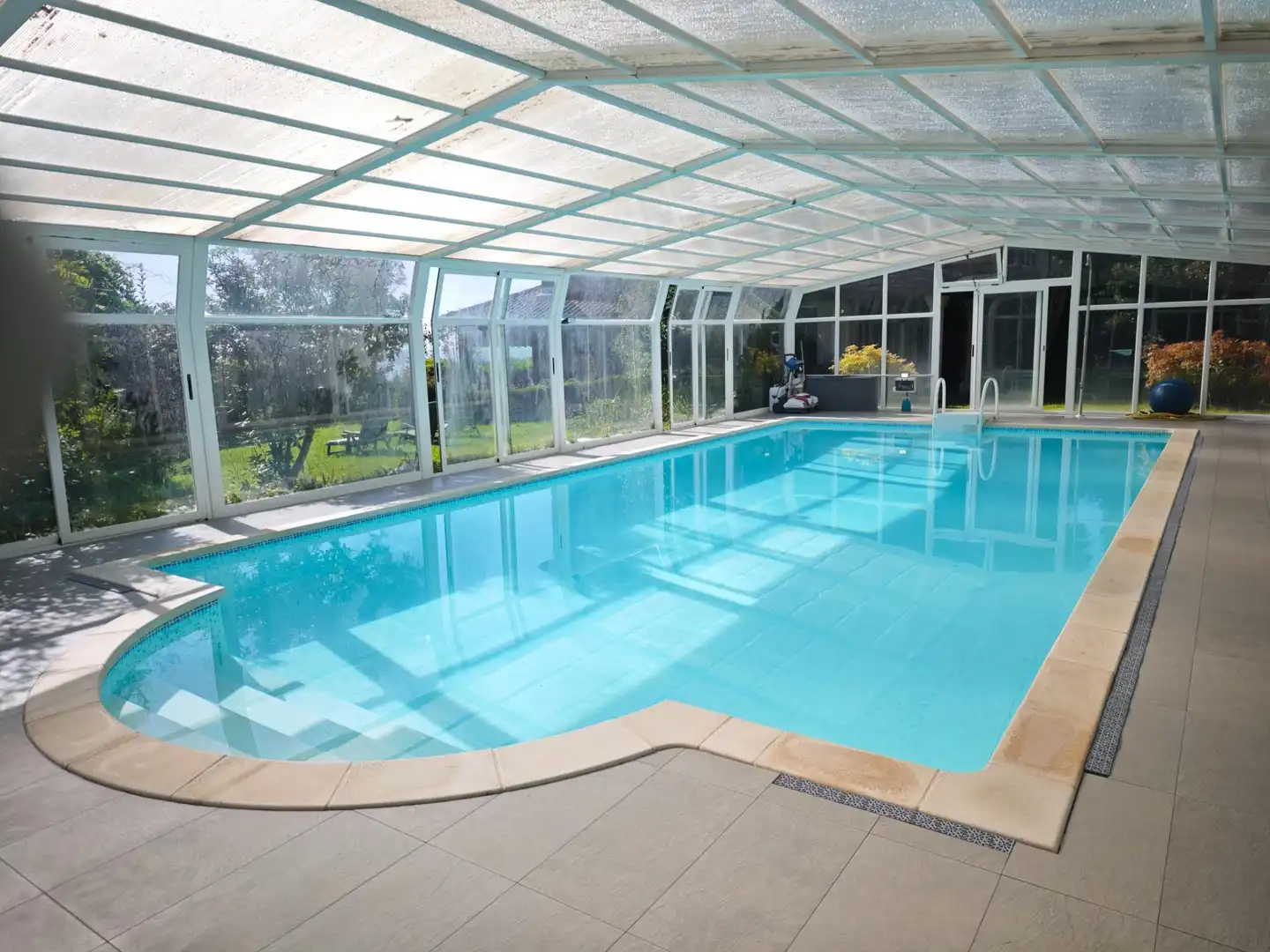 Swimming pool of Houses for sale in Vilarmaior  with Heating, Private garden and Storage room