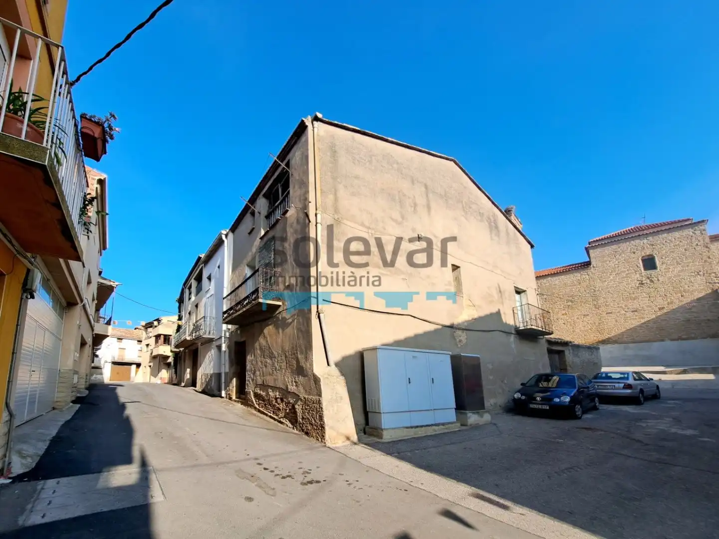 Vista exterior de Casa o xalet en venda en Corbins amb Jardí privat