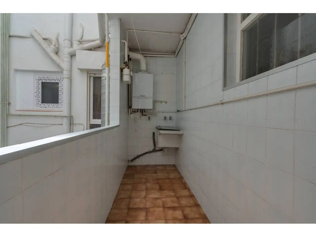 Balcony of Flat for sale in Terrassa  with Heating and Balcony