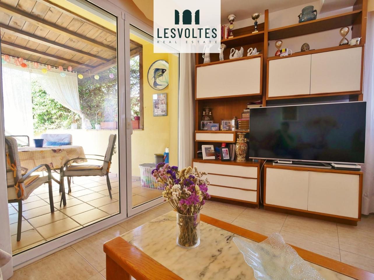 Living room of Single-family semi-detached for sale in Palafrugell  with Air Conditioner, Heating and Private garden