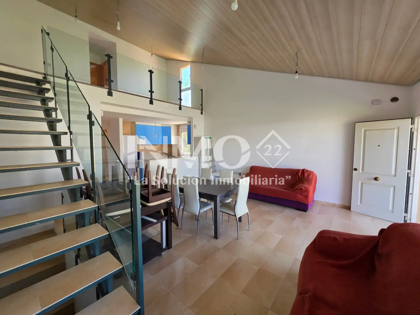 Sala de estar de Casa adosada en venta en Mont-roig del Camp con Jardín privado, Amueblado y Horno