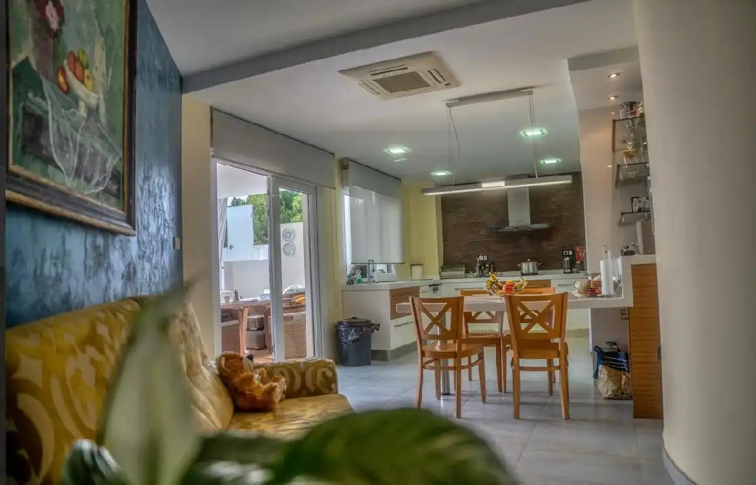 Cocina de Casa o chalet en venta en Altea con Aire acondicionado, Jardín privado y Terraza