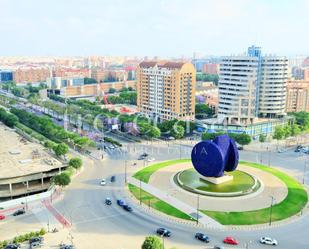 Vista exterior de Pis de lloguer en  Valencia Capital amb Aire condicionat, Calefacció i Terrassa