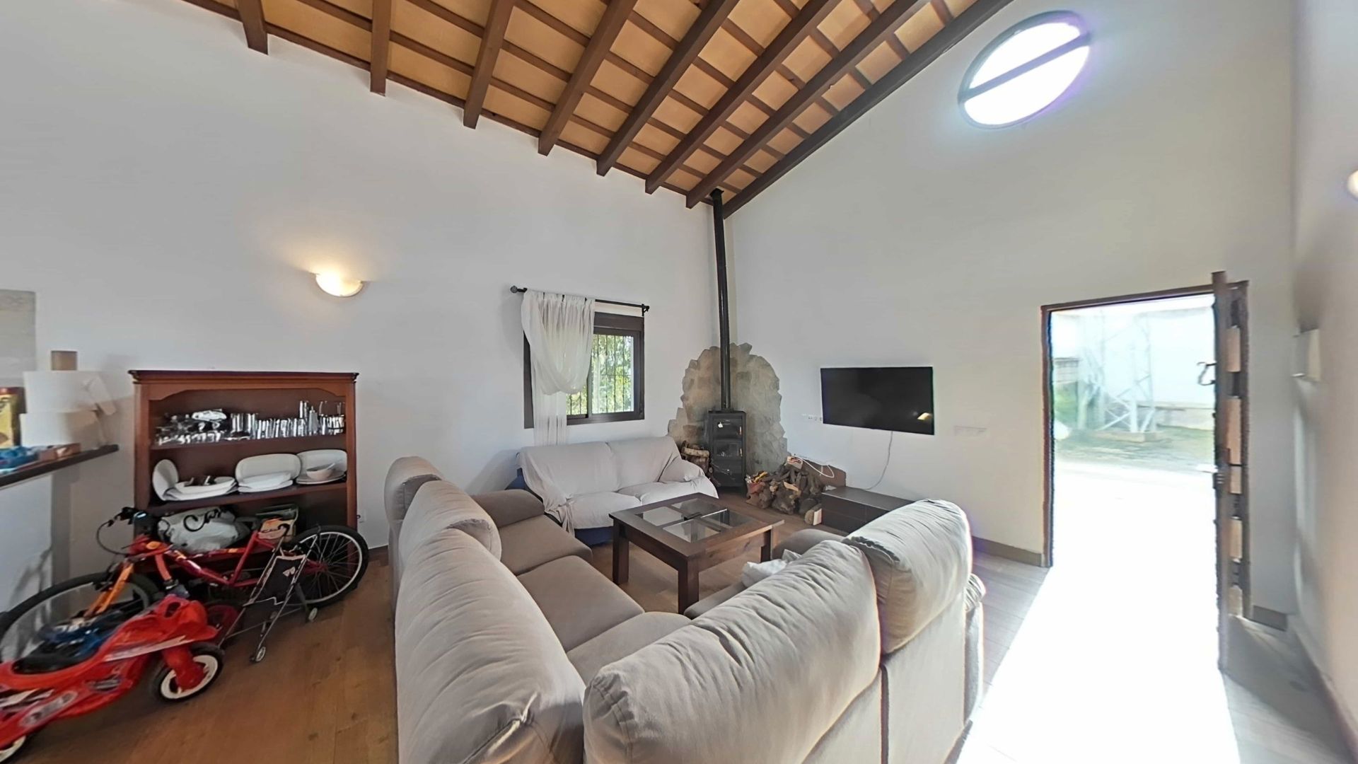 Living room of House or chalet for sale in Vejer de la Frontera  with Air Conditioner, Heating and Private garden