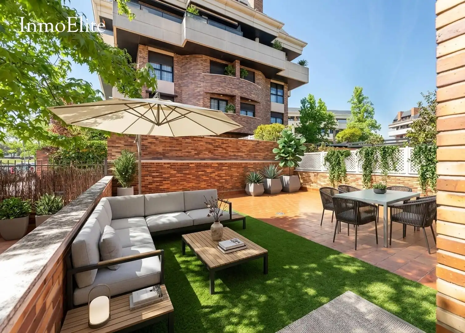 Terrassa de Planta baixa en venda en Majadahonda amb Calefacció, Jardí privat i Terrassa