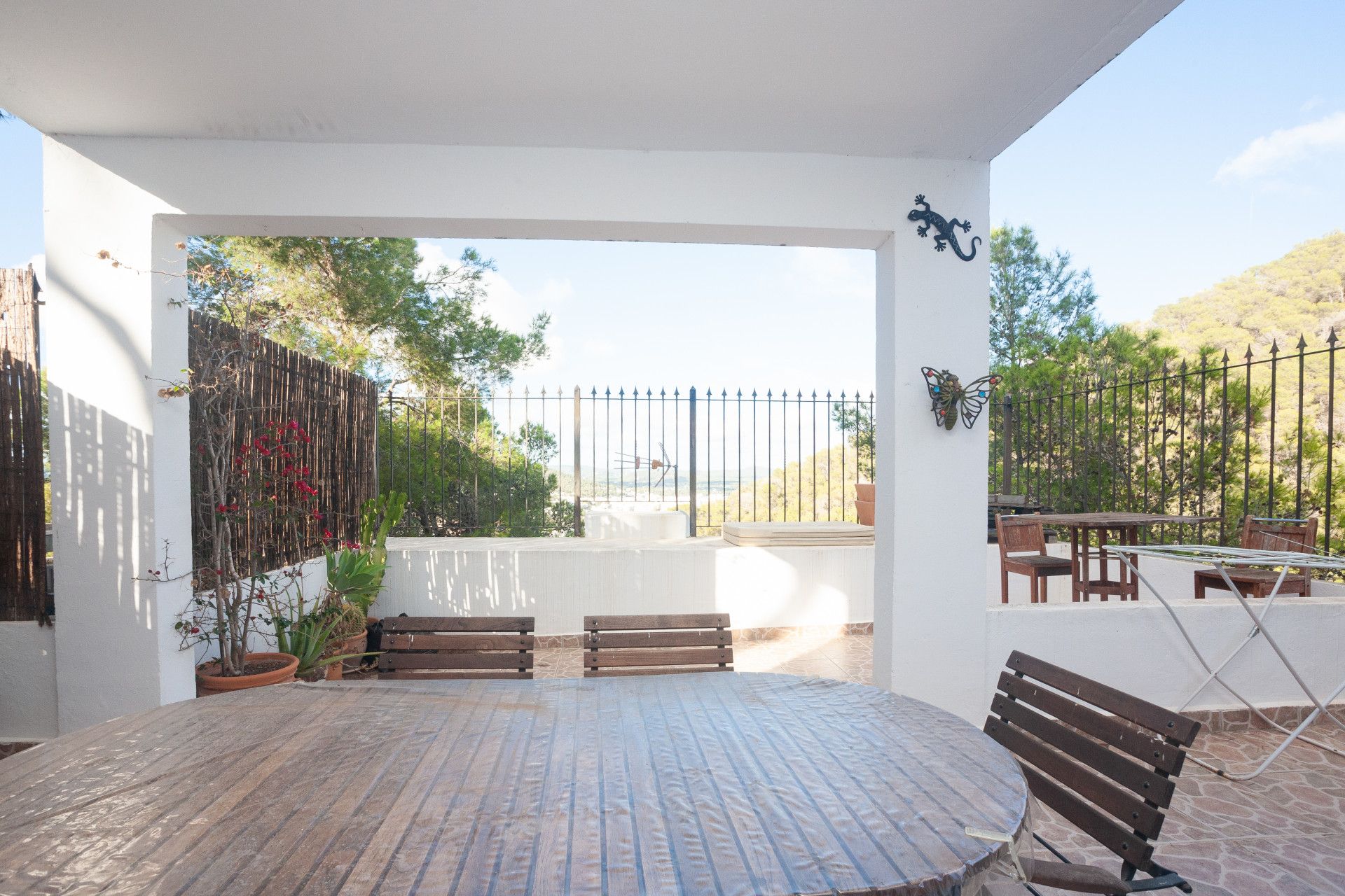 Terrassa de Dúplex en venda en Santa Eulària des Riu amb Jardí privat, Terrassa i Moblat