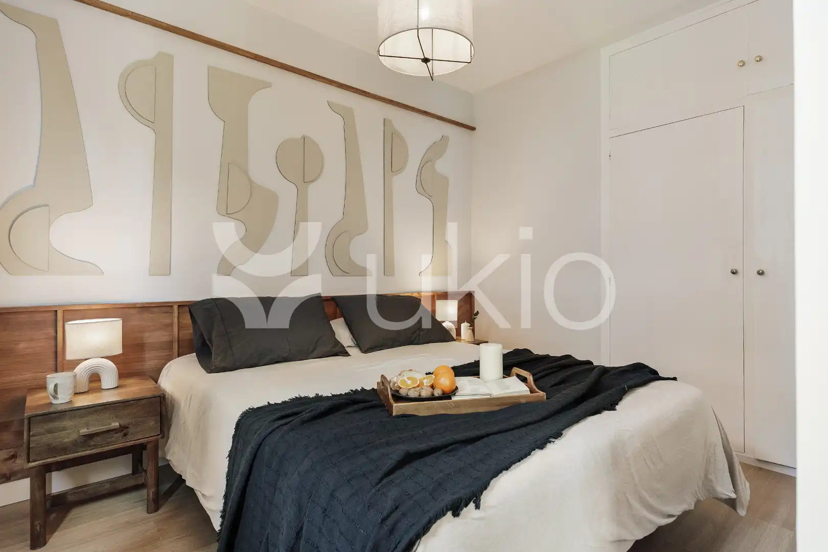 Habitación de Apartamento de alquiler en Barcelona con Aire acondicionado, Calefacción y Amueblado