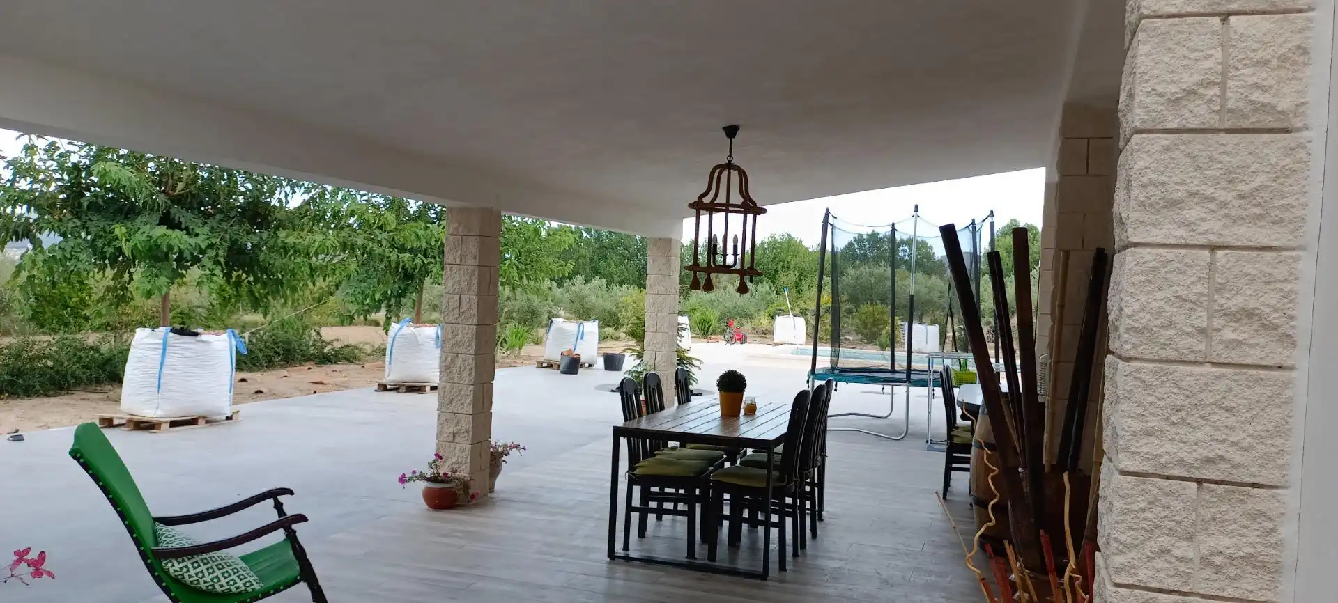 Terraza de Casa o chalet en venta en Benimarfull con Aire acondicionado, Calefacción y Jardín privado