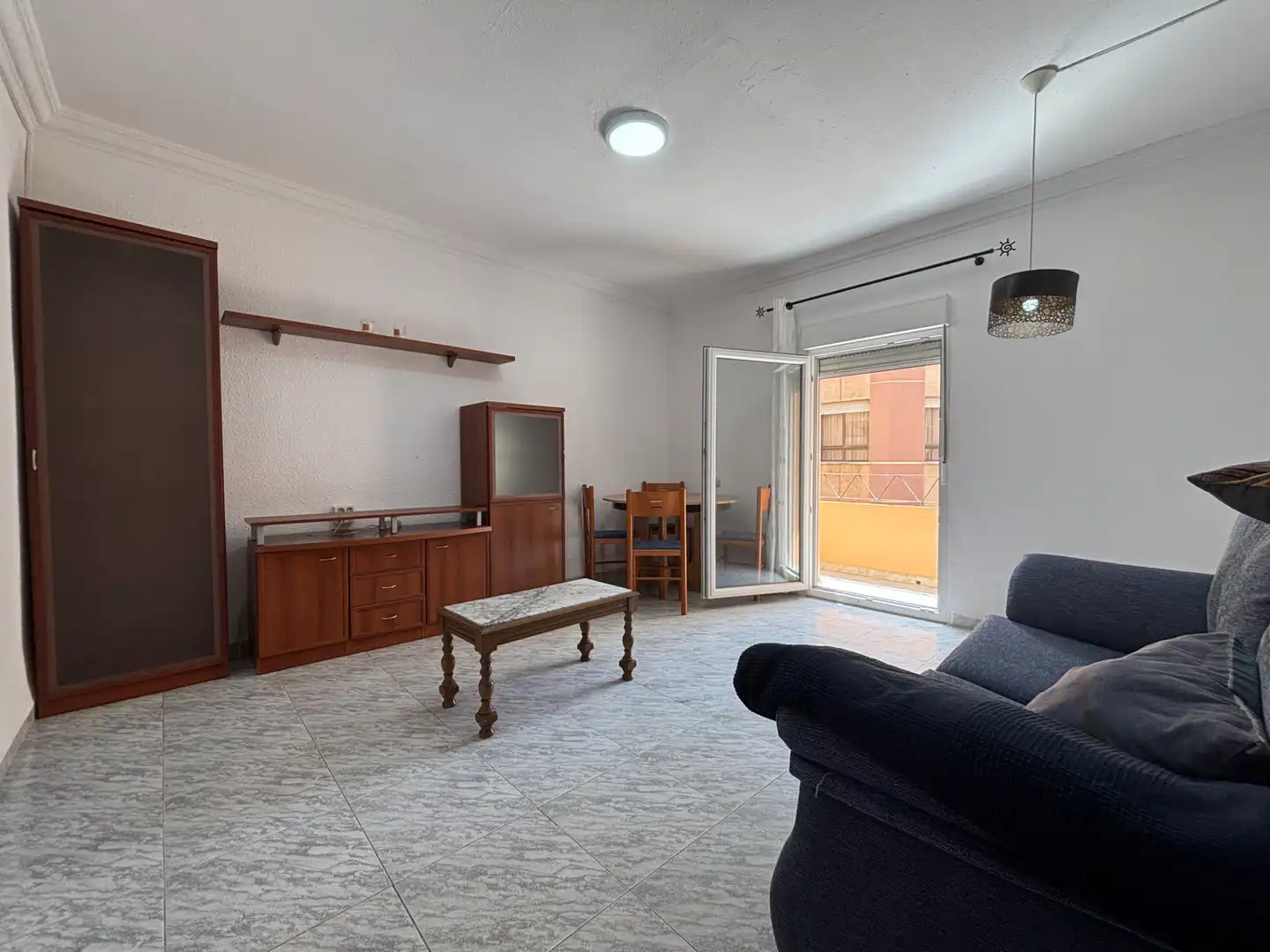 Sala de estar de Piso en venta en Castellón de la Plana / Castelló de la Plana con Trastero, Amueblado y Horno
