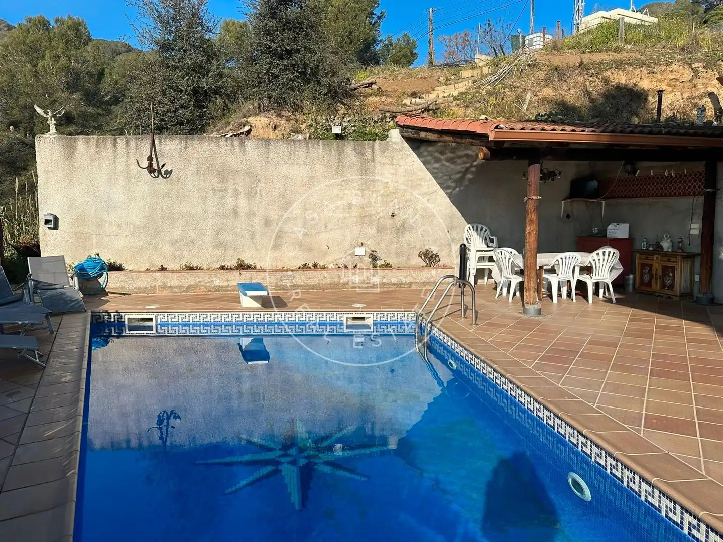 Swimming pool of Houses for sale in Lloret de Mar  with Air Conditioner, Heating and Private garden