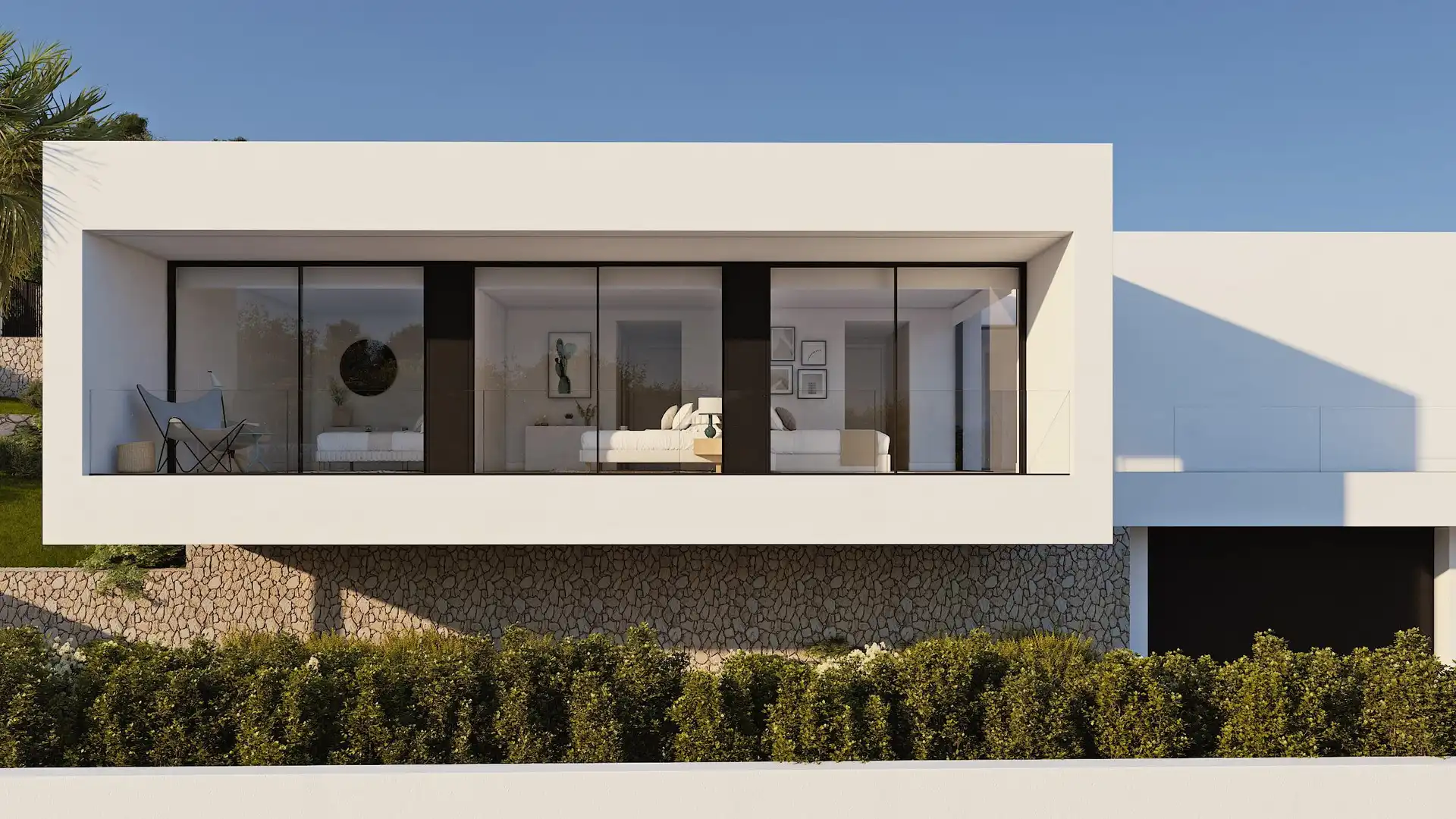 Vista exterior de Casa o xalet en venda en Benitachell / El Poble Nou de Benitatxell amb Calefacció, Jardí privat i Terrassa