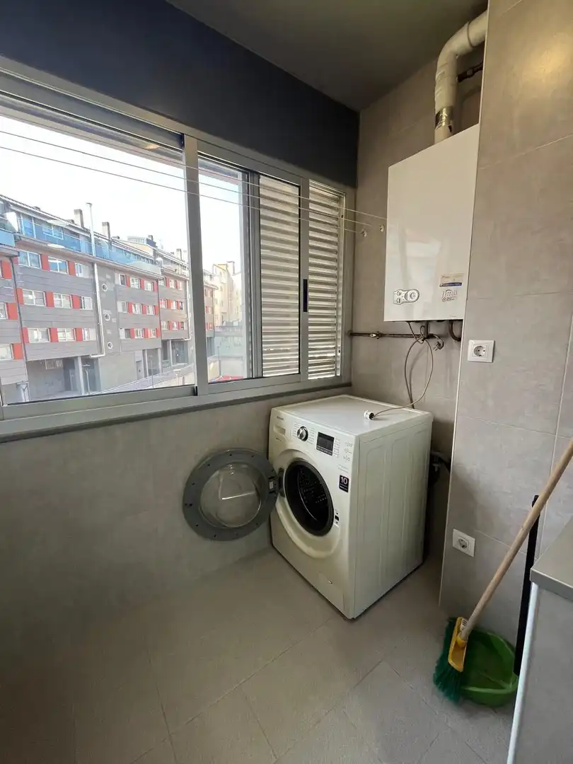 Balcony of Flat for rent in Cambre   with Heating and Storage room