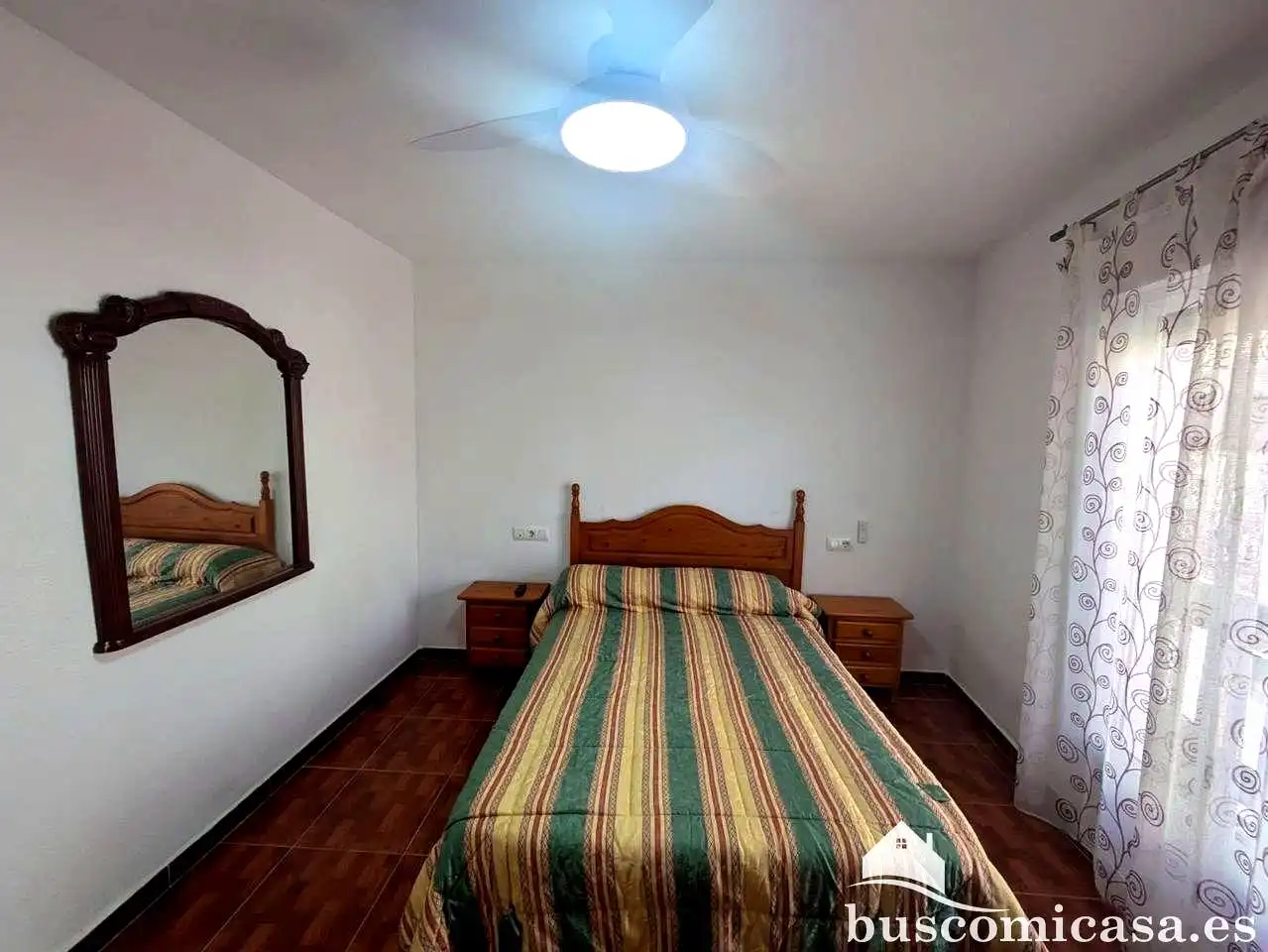 Schlafzimmer von Wohnung zur Miete in Linares mit Klimaanlage, Balkon und Alarm