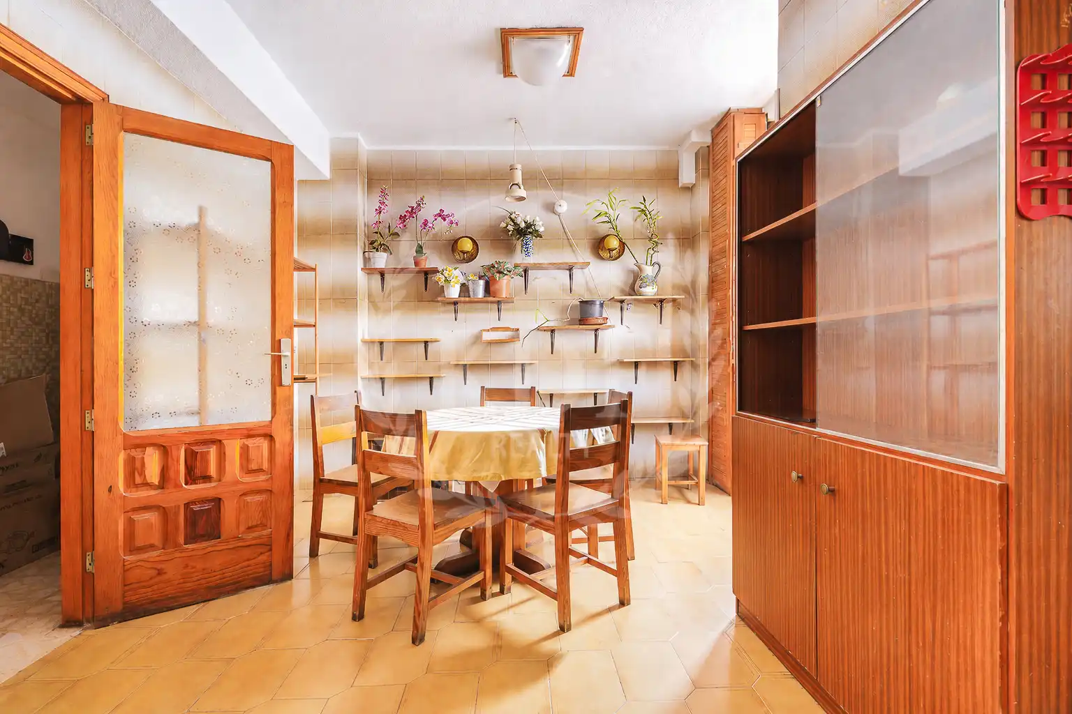 Dining room of Flat for sale in Santa Cruz de Tenerife  with Furnished, Washing machine and TV