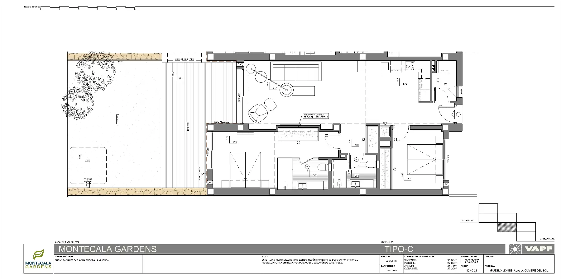 Apartament amb piscina en venda a Cumbre del Sol, imagen 34