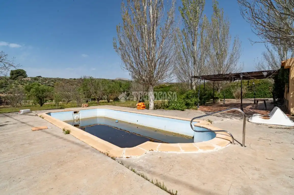 Piscina de Finca rústica en venda en Iznalloz