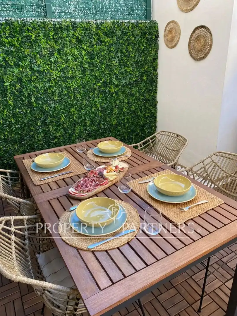 Terraza de Casa adosada en venta en La Pobla de Vallbona con Aire acondicionado, Calefacción y Terraza
