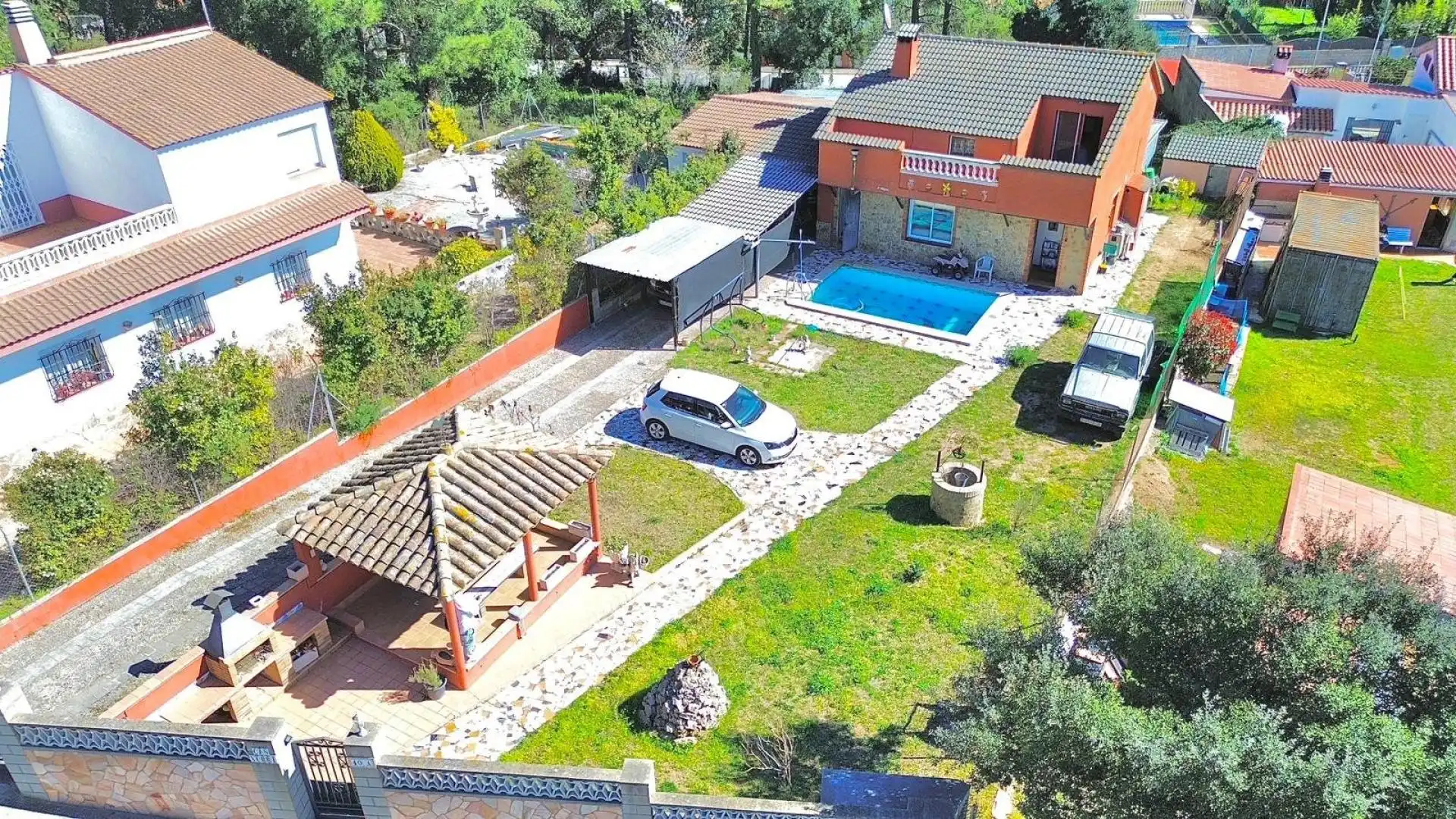 Jardí de Casa o xalet en venda en Llagostera