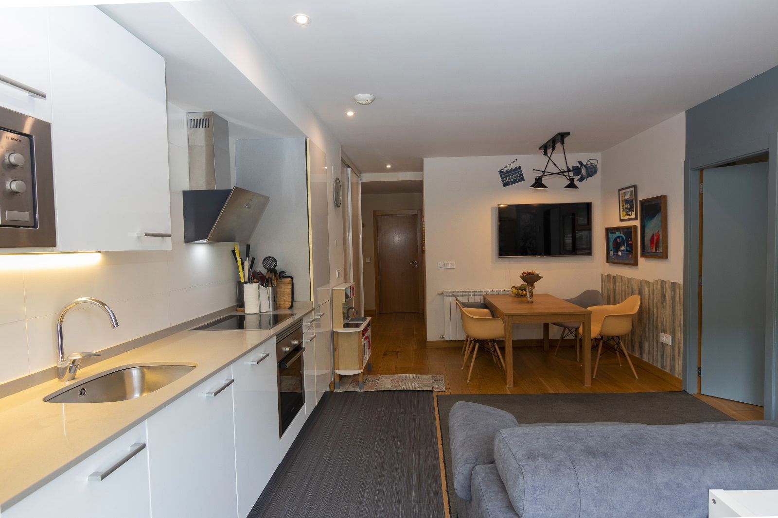 Cocina de Piso en venta en Donostia - San Sebastián  con Calefacción, Trastero y Amueblado