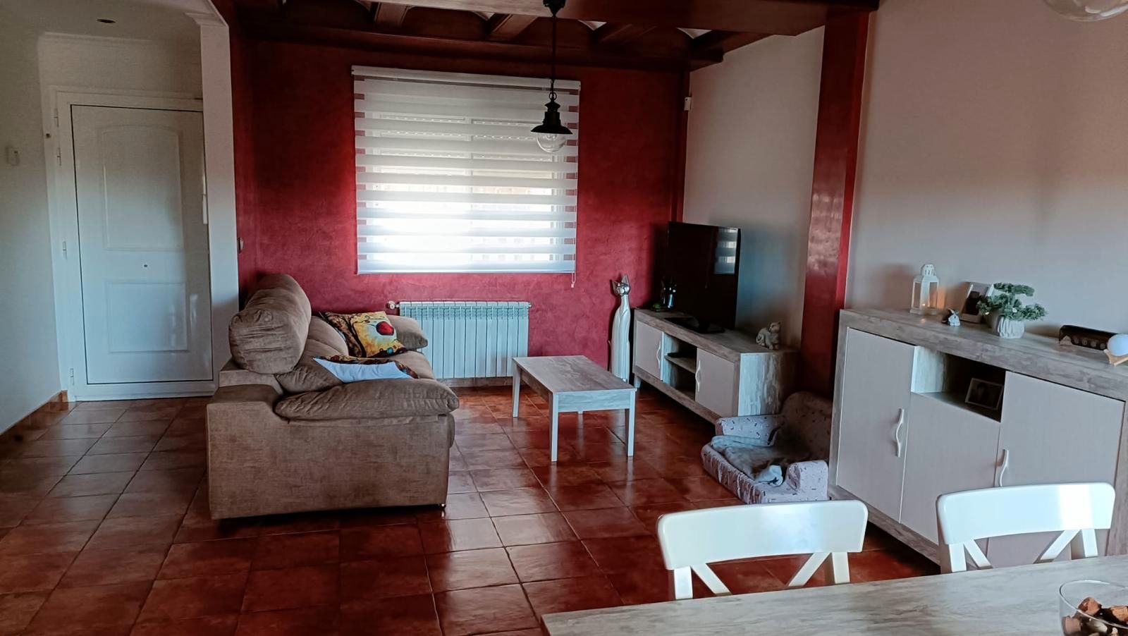 Sala d'estar de Casa adosada en venda en Sueca amb Aire condicionat, Calefacció i Terrassa