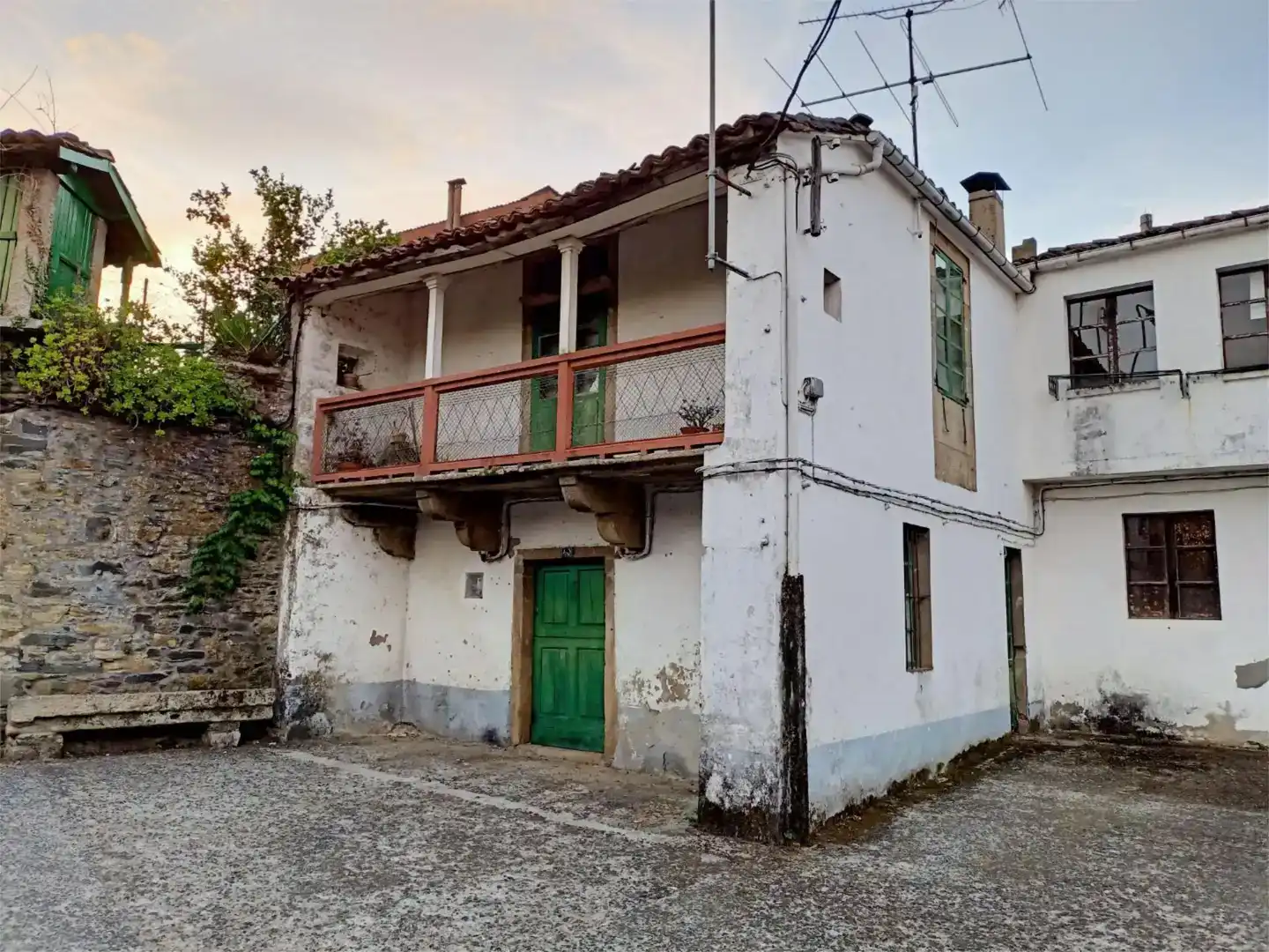 Vista exterior de Piso en venta en Melide