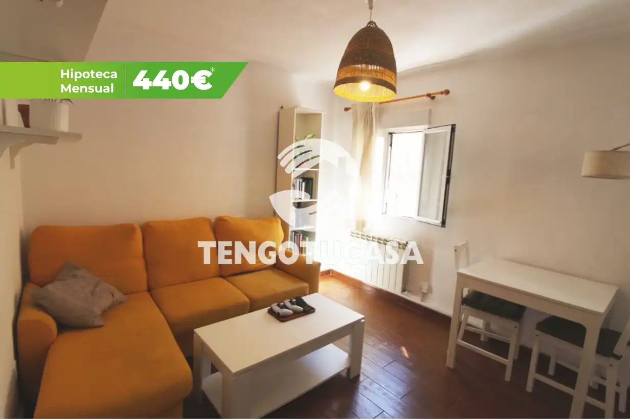 Sala de estar de Piso en venta en Madrid con Calefacción, Amueblado y Horno