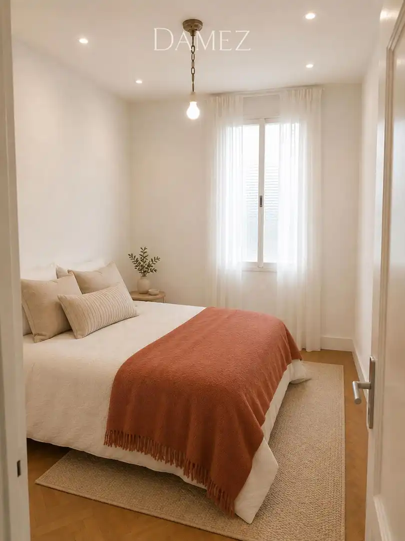 Schlafzimmer von Wohnung zum Verkauf in Madrid mit Heizung