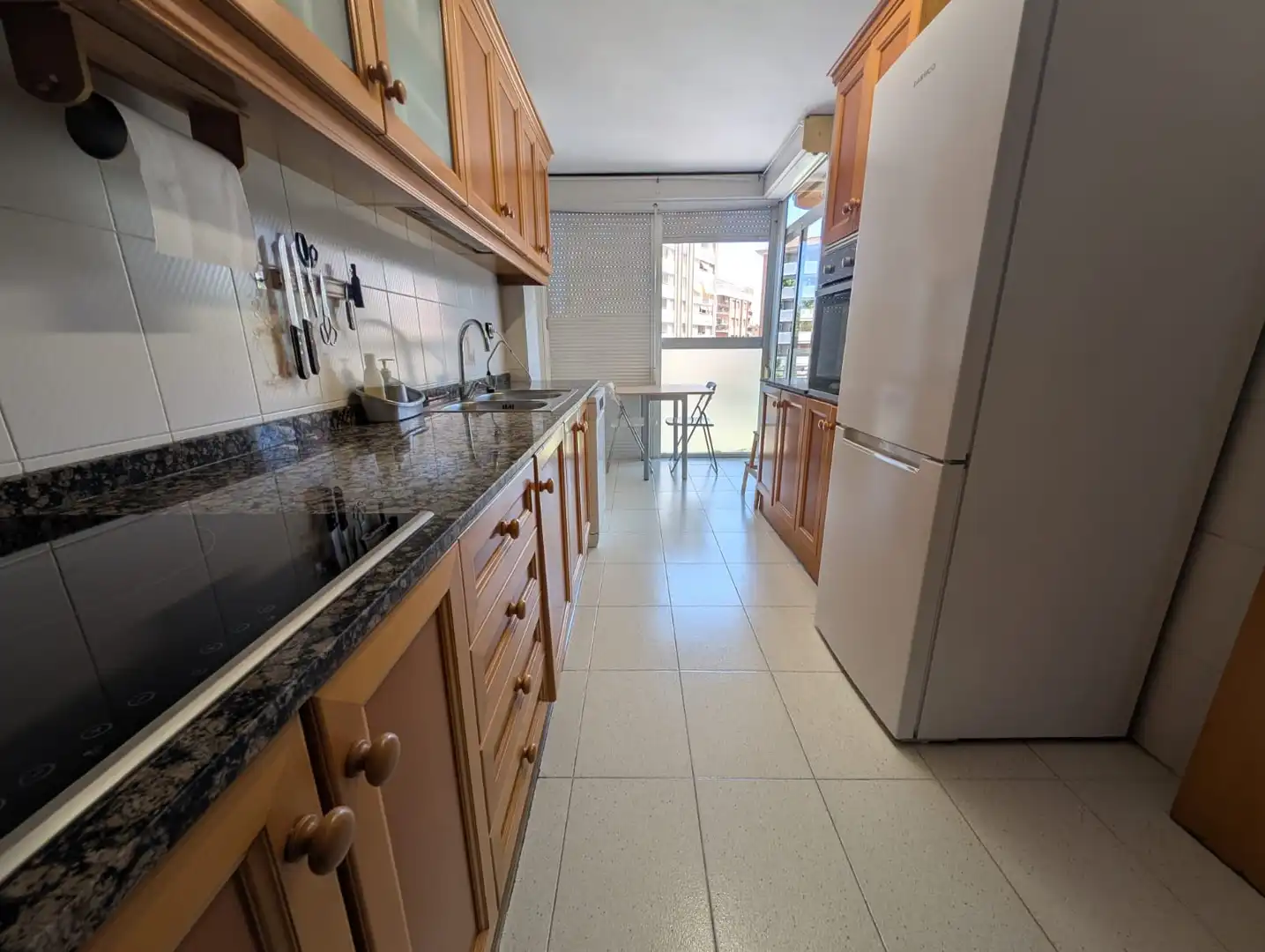 Kitchen of Flat for rent in Reus  with Heating, Furnished and Oven