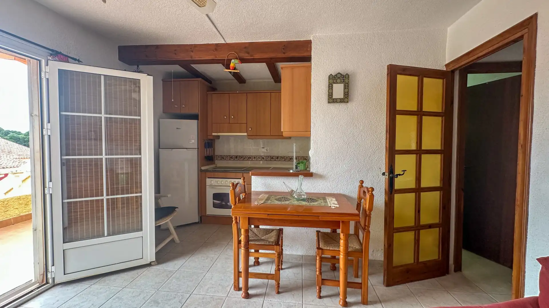 Cuina de Casa adosada en venda en Orihuela amb Jardí privat, Terrassa i Traster