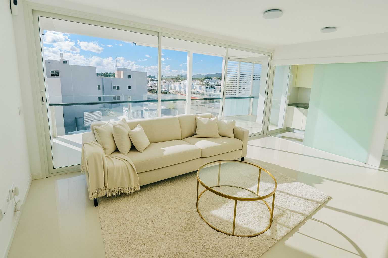 Sala d'estar de Dúplex en venda en Eivissa amb Aire condicionat, Forn i Balcó