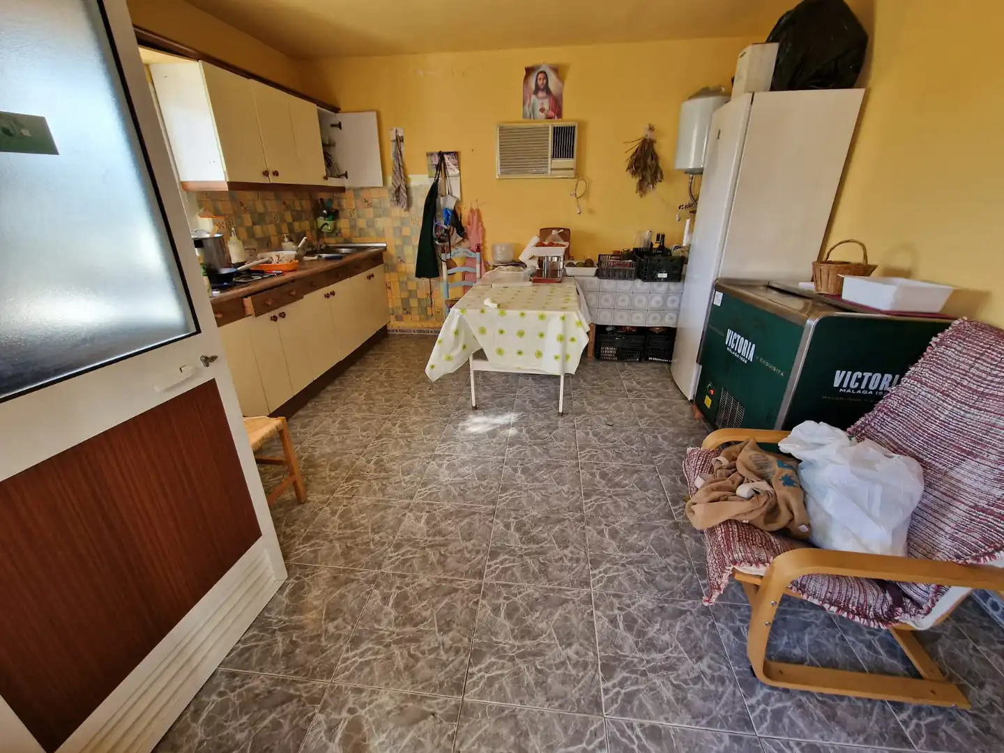 Cocina de Finca rústica en venta en Alhaurín El Grande con Aire acondicionado y Amueblado
